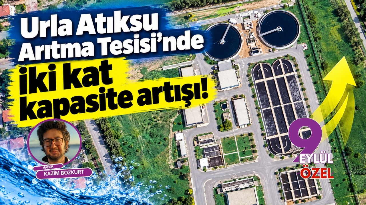 Urla Atıksu Arıtma Tesisi'ne 252,6 milyon liralık kapasite yatırımı