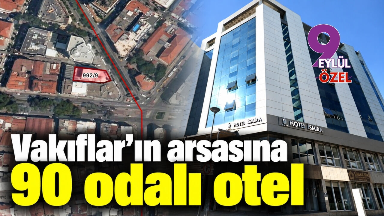 Vakıflar'ın arsasına 90 odalı otel