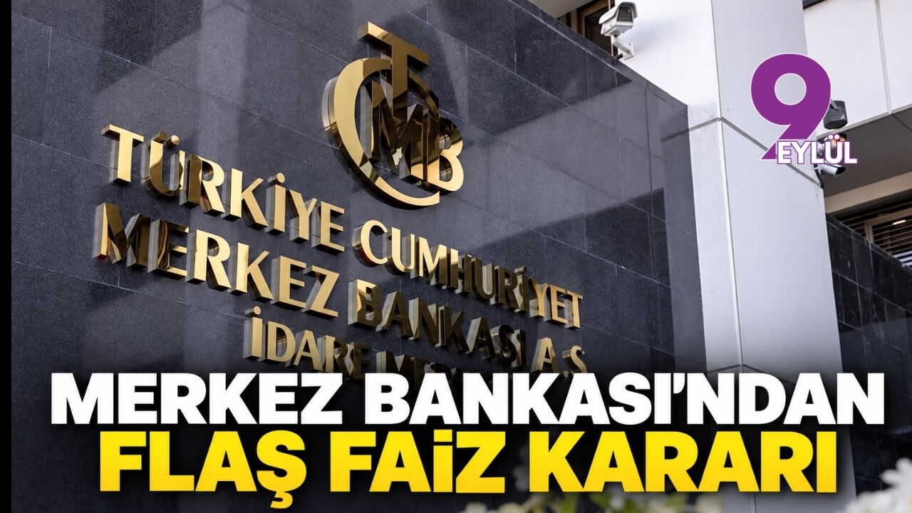 Merkez Bankası'ndan flaş faiz kararı