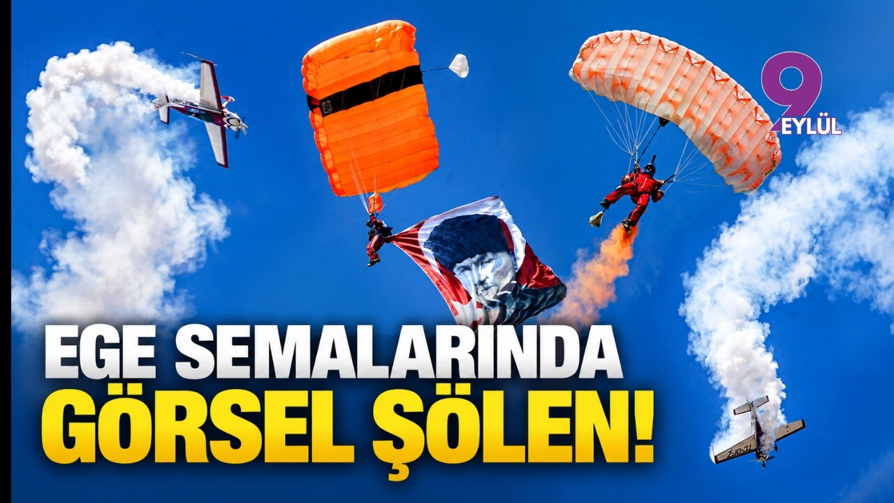 Ege semalarında görsel şölen!