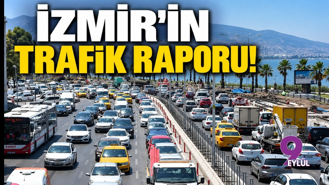 İzmir'in trafik raporu!
