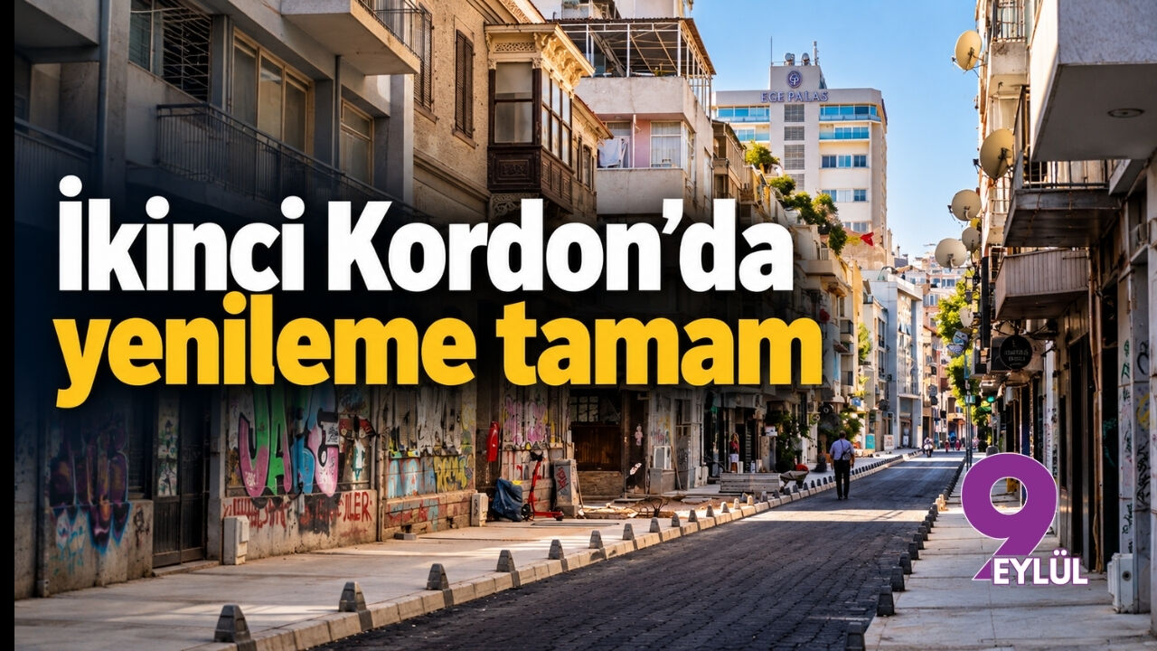 İkinci Kordon’da yenileme tamam