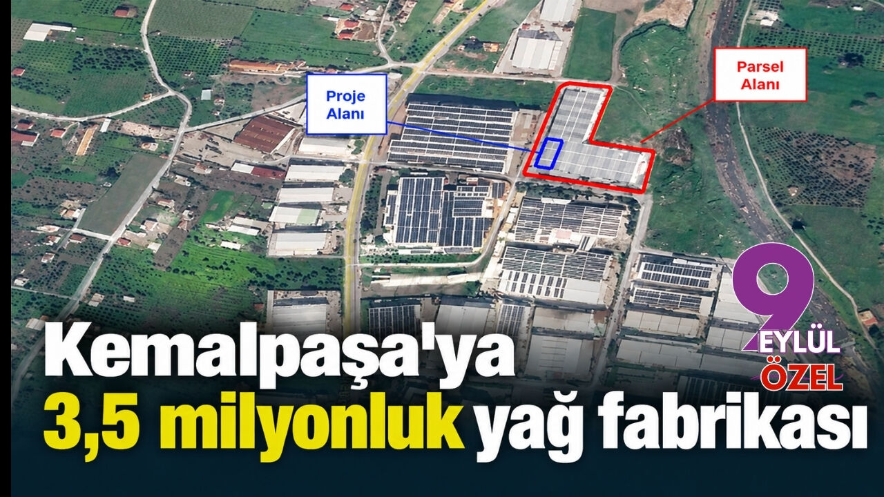 Kemalpaşa'ya 3,5 milyonluk yağ fabrikası