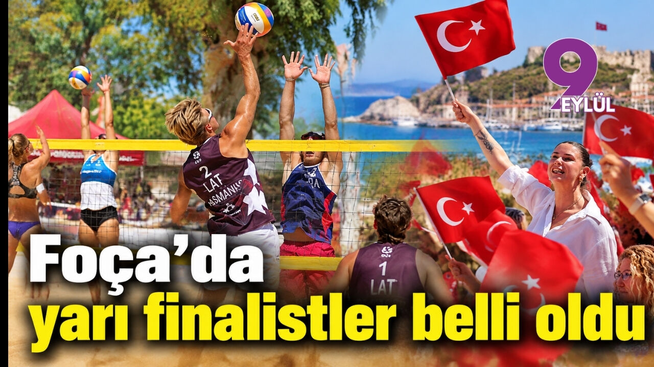 Foça'da yarı finalistler belli oldu
