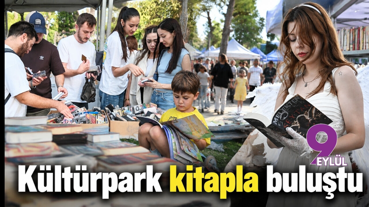 Kültürpark kitapla buluştu