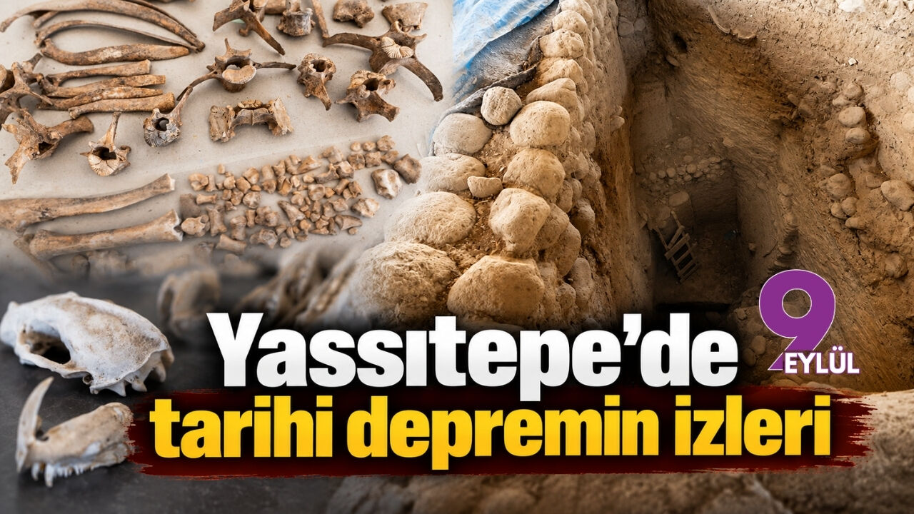 Yassıtepe'de tarihi depremin izleri