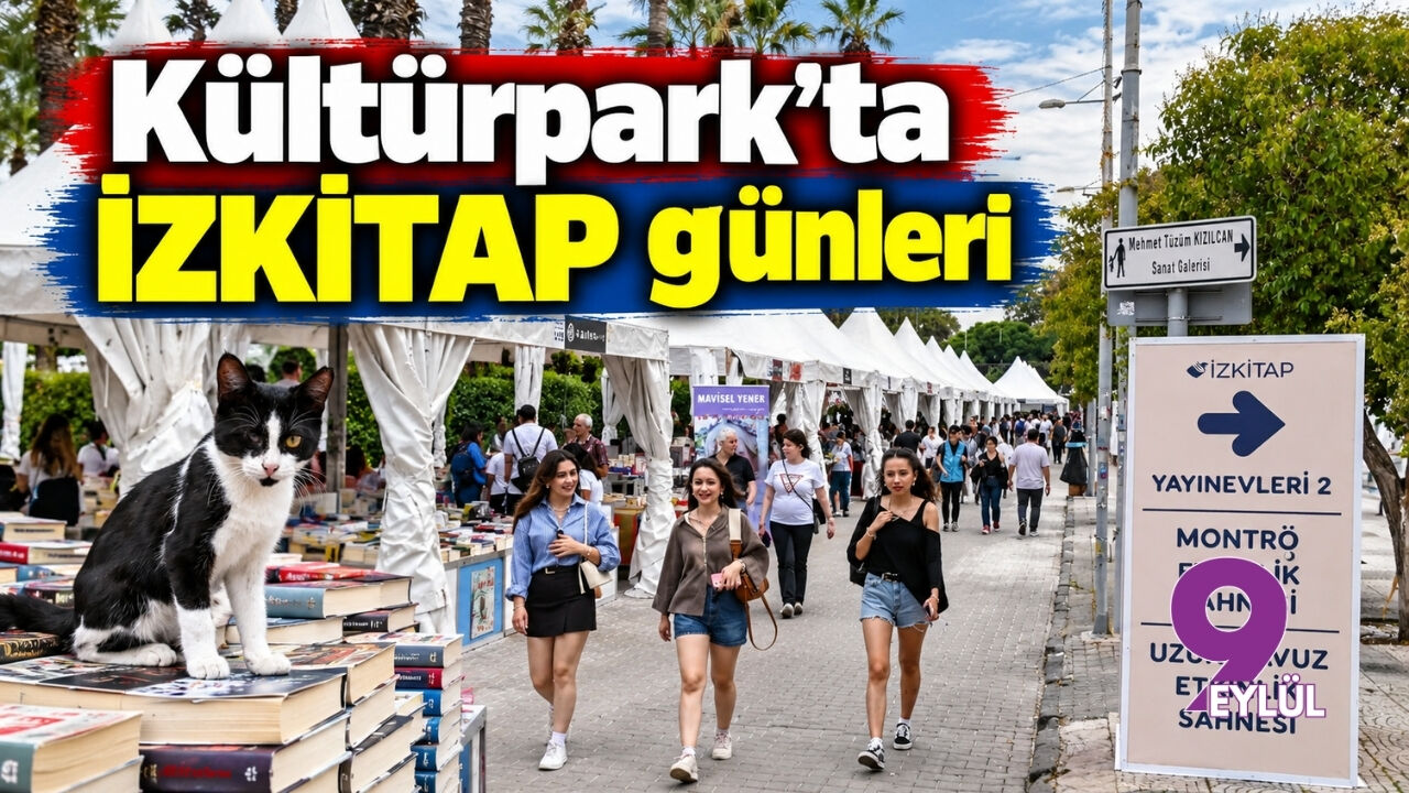 Kültürpark’ta İZKİTAP günleri