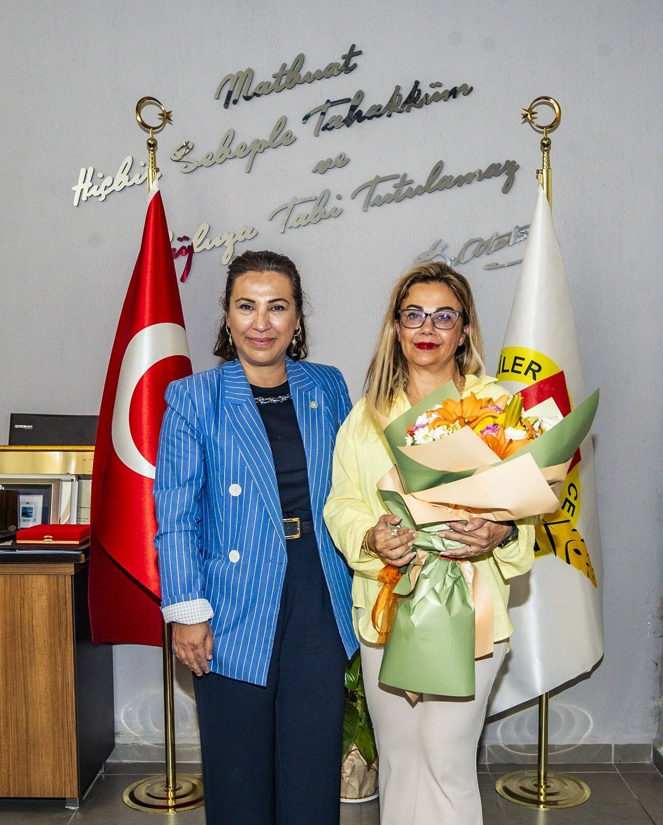 İyi̇ Parti̇ İzmi̇r İl Başkani Ülkü Doğan’dan İgc’ye Zi̇yaret (1)