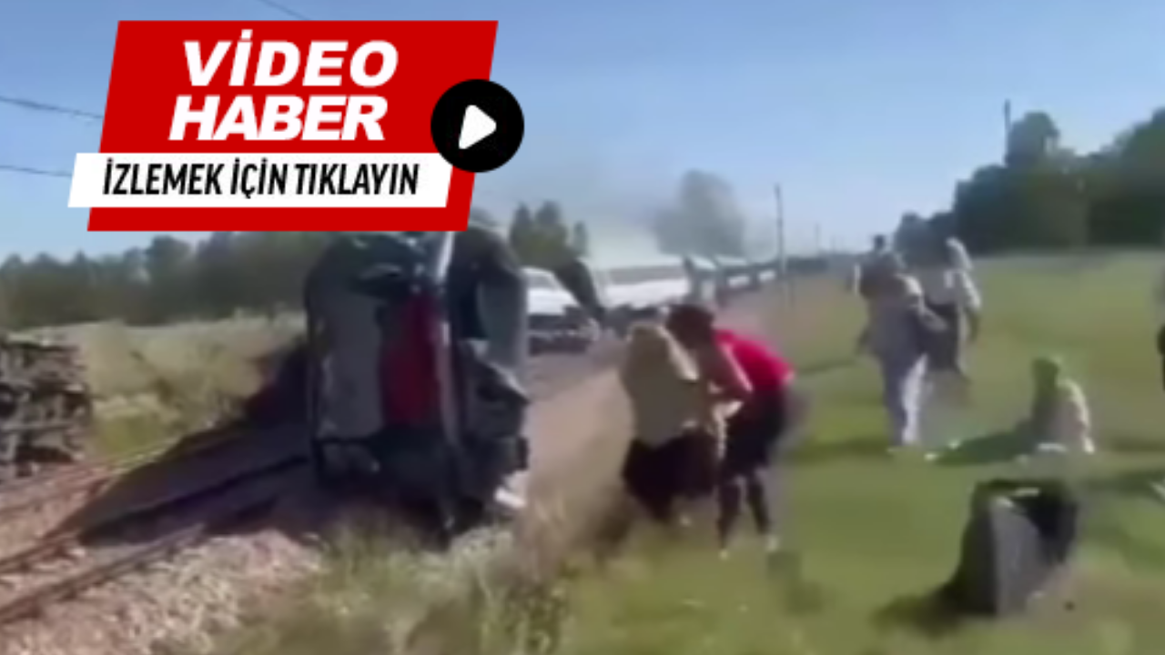 Tren kazası ölü ve yaralılar var