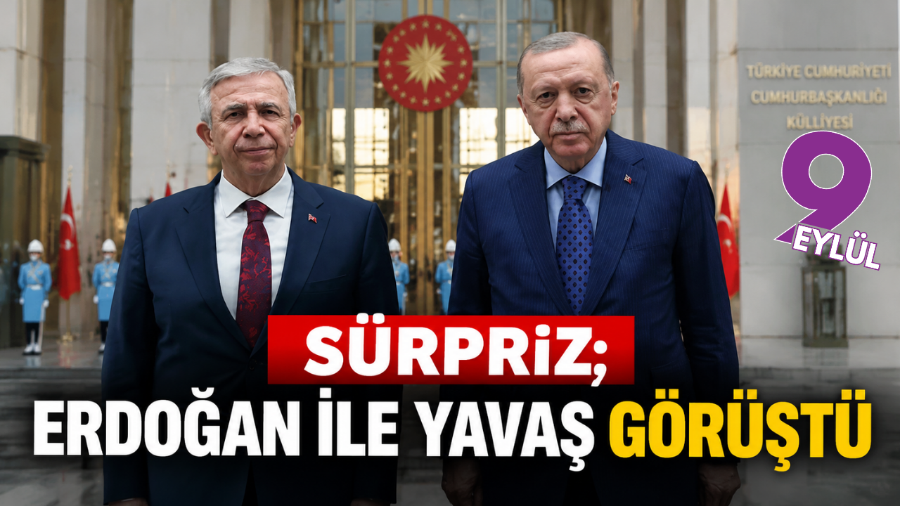 Sürpriz; Erdoğan ile Yavaş görüştü