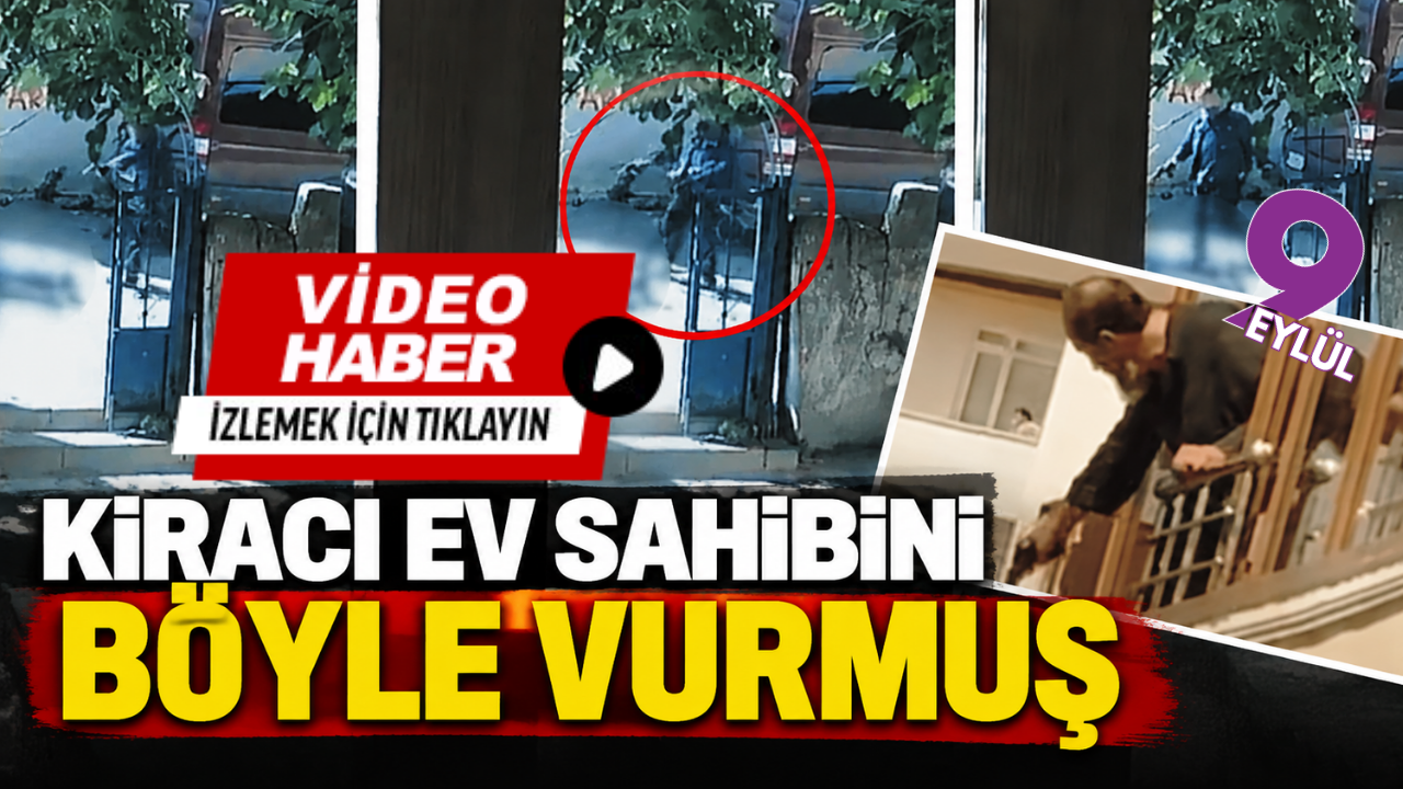 Kiracı ev sahibini böyle vurmuş