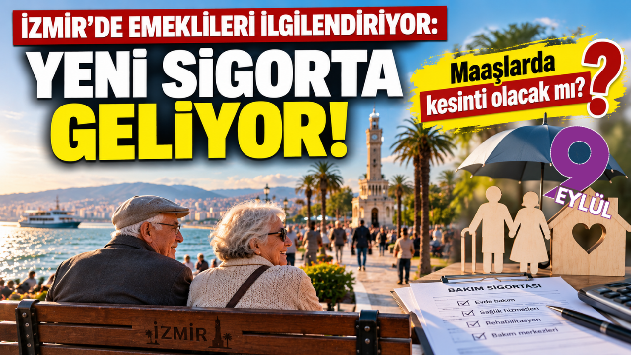 İzmir’de yaşlılara yeni dönem: Bakım sigortası geliyor