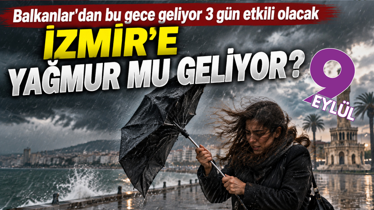 İzmir’de hava değişiyor: Serinlik geliyor, yağış ihtimali var