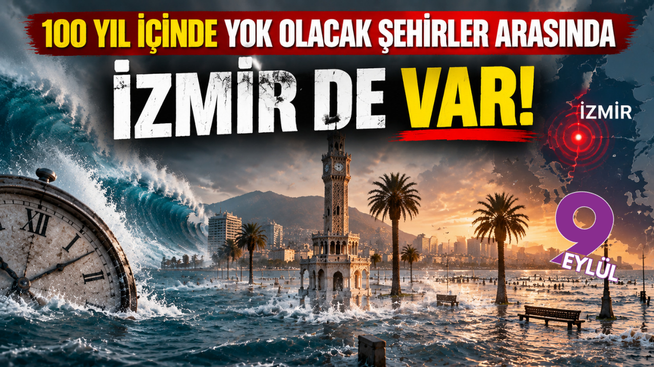 İzmir için dikkat çeken iklim uyarısı: 100 yıl içinde risk altındaki şehirler listesine girdi
