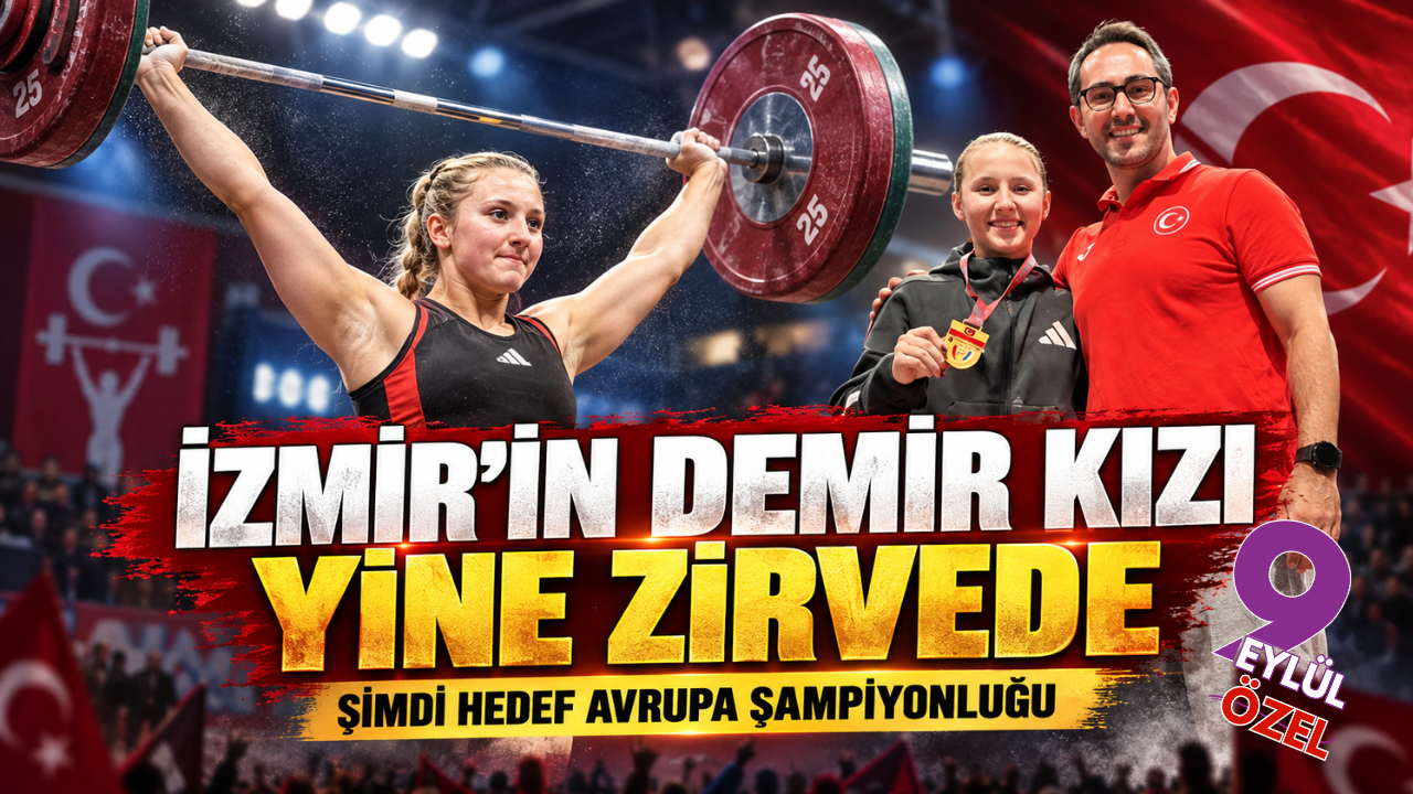 İzmir’in demir kızı yine zirvede
