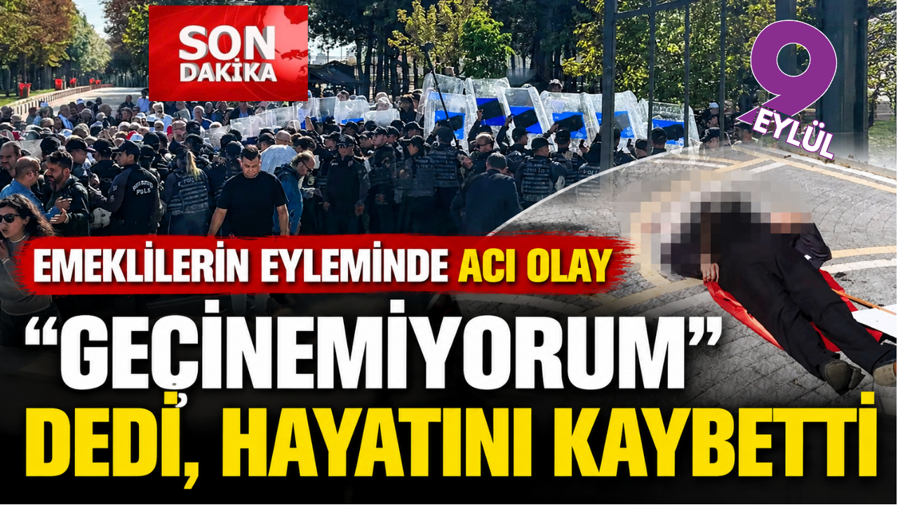 AYM önünde acı olay; "Geçinemiyorum" dedi hayatını kaybetti