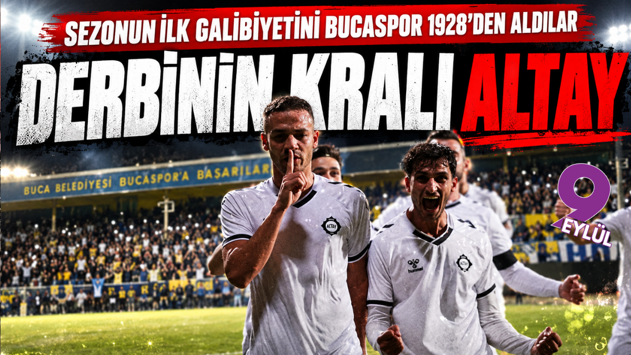 Altay derbide güldü: İlk galibiyet Buca’da geldi