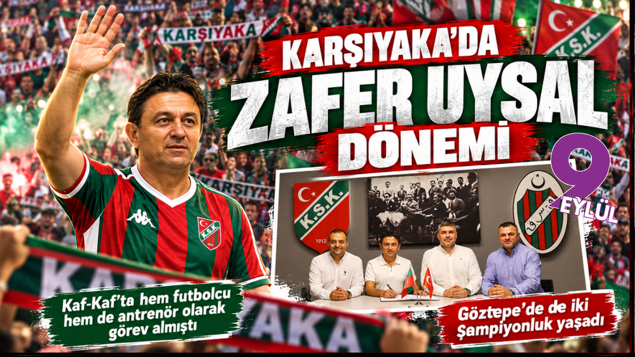 Karşıyaka'da Zafer Uysal dönemi: Eski futbolcusu yuvaya döndü