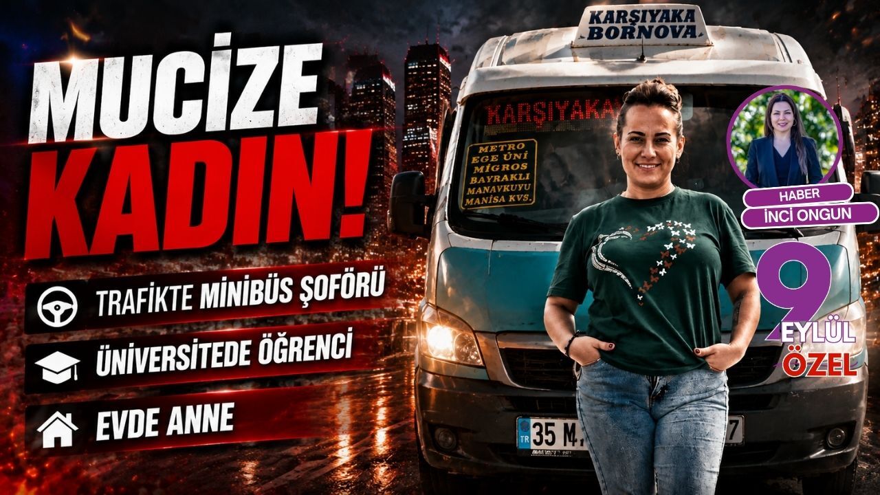 Mucize Kadın! Trafikte şoför, üniversitede öğrenci, evde anne