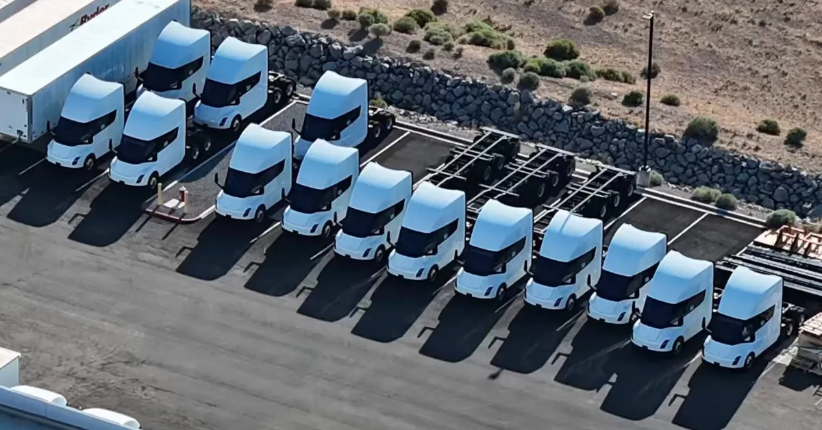Tesla Semi Fleet Factory