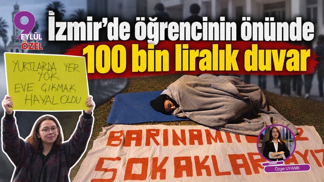 İzmir’de öğrencinin önünde 100 bin liralık duvar