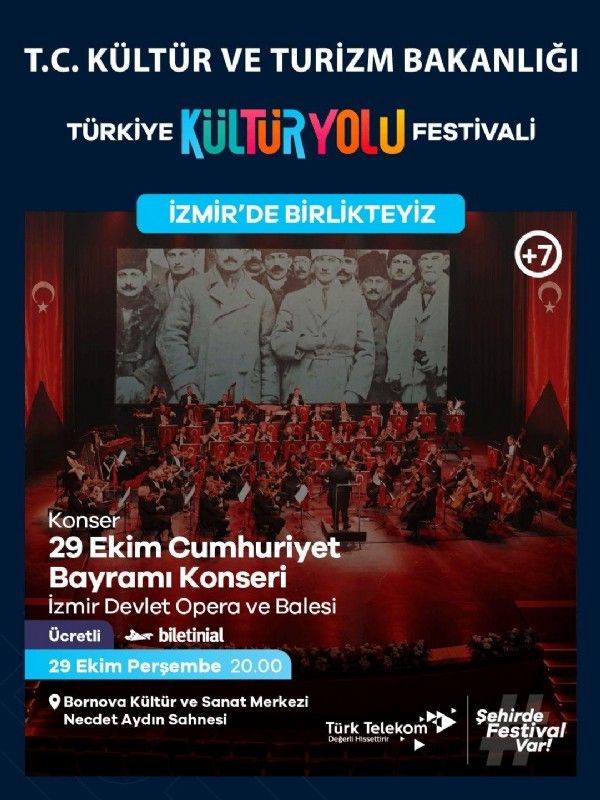 29 Ekim Cumhuriyet Bayramı Konseri