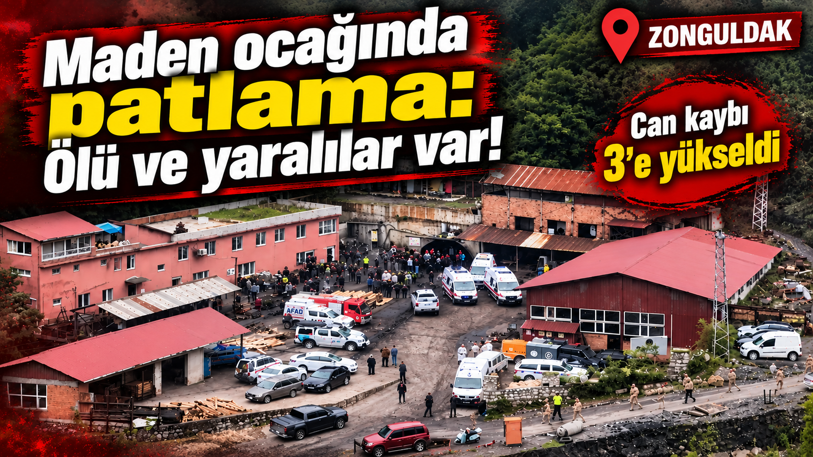 Zonguldak'ta maden faciası: Ölü ve yaralılar var!
