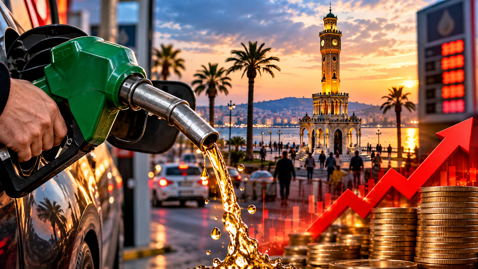 Bu gece yarısı İzmir'de motorine dev zam geliyor