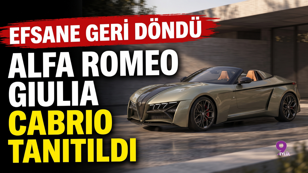 Alfa Romeo Giulia Cabrio Tanıtıldı