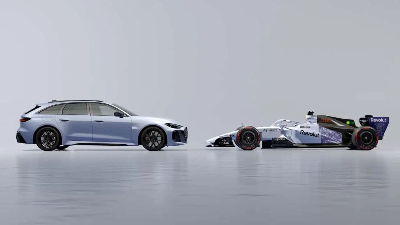 Audi Rs 5 Avant In R26 Formula 1 Car Special Livery Color (7)