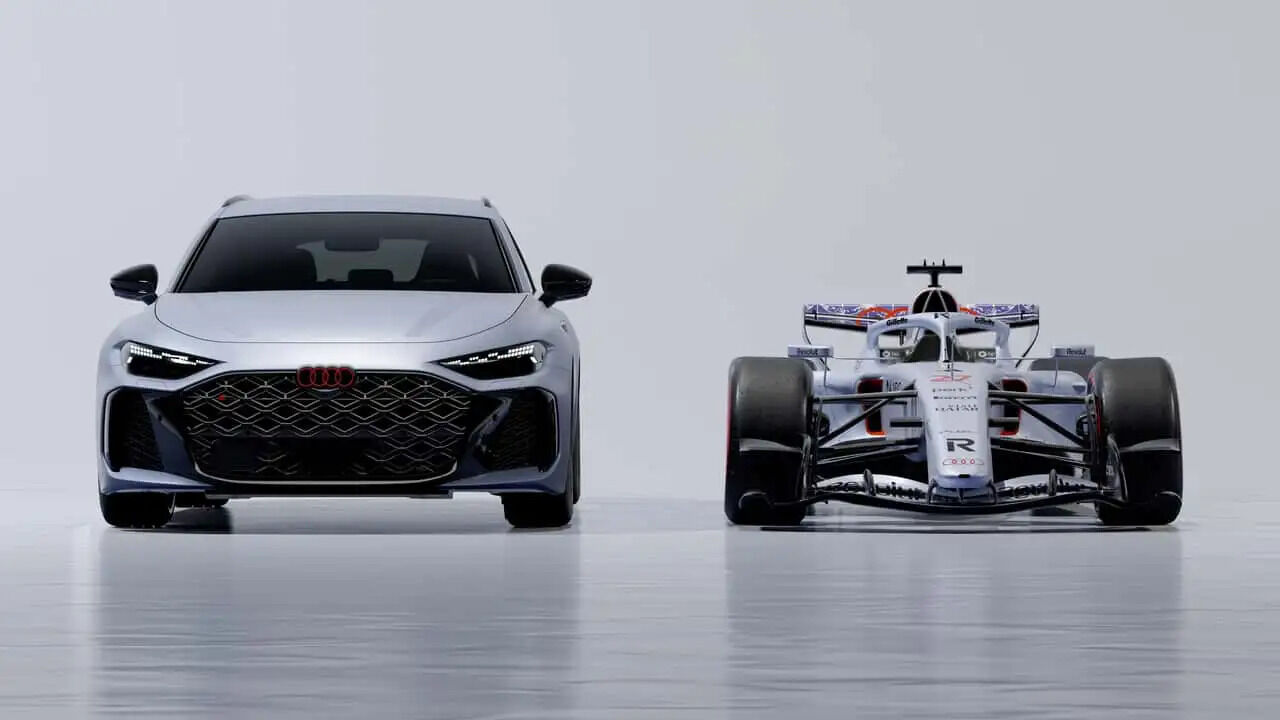 Audi Rs 5 Avant In R26 Formula 1 Car Special Livery Color (8)