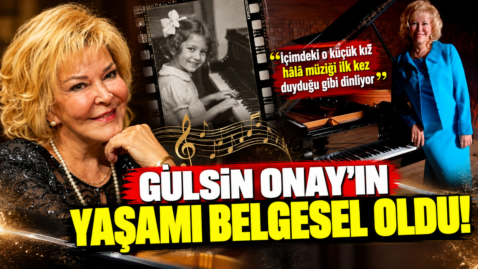 Gülsin Onay'ın yaşamı belgesel oldu: "İçimdeki o küçük kız hâlâ müziği ilk kez duyduğu gibi dinliyor"