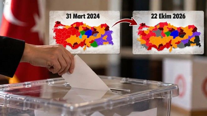 Belediyelerde siyasi harita değişti!