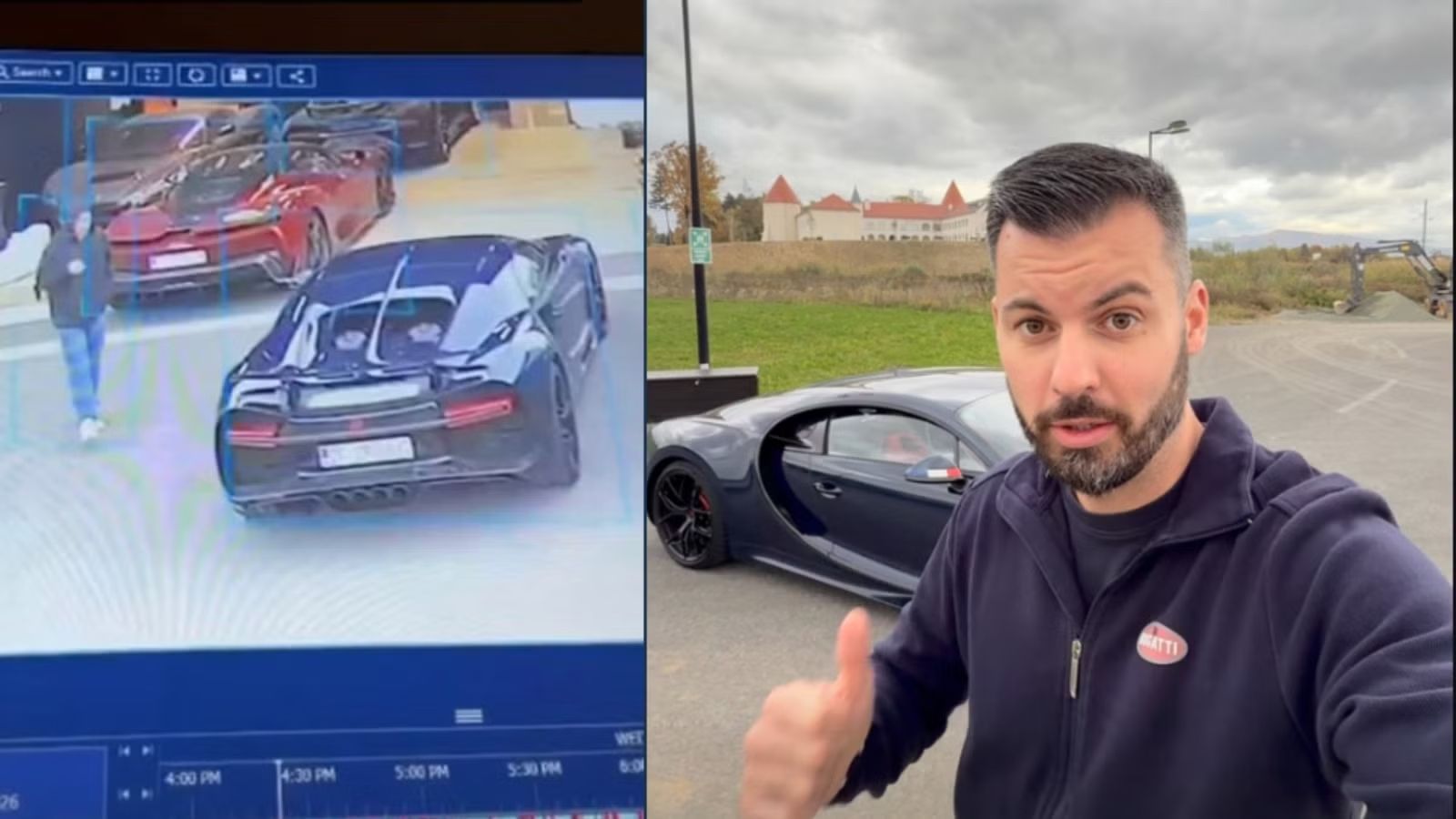 Bugatti C E O Su Mate Rimac In Milyonluk Chiron U Çalındı 2
