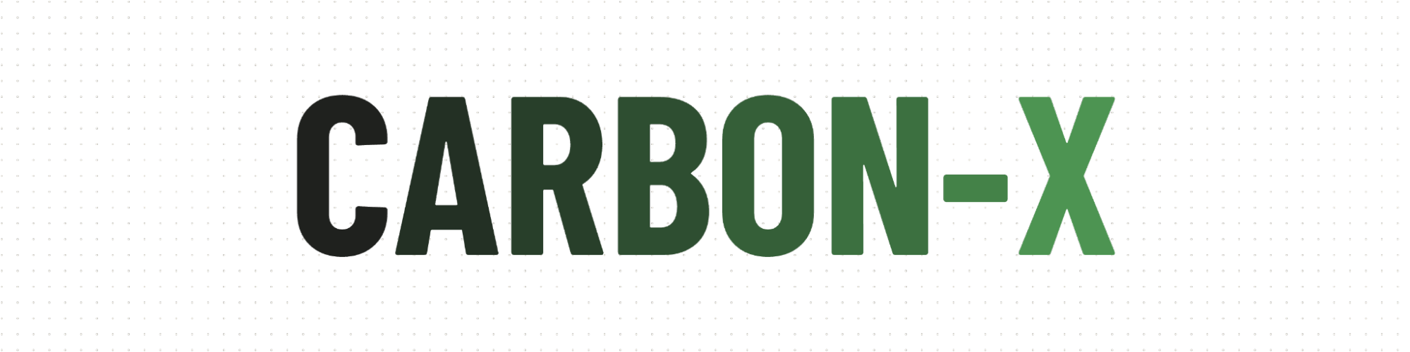 Carbon X Banner