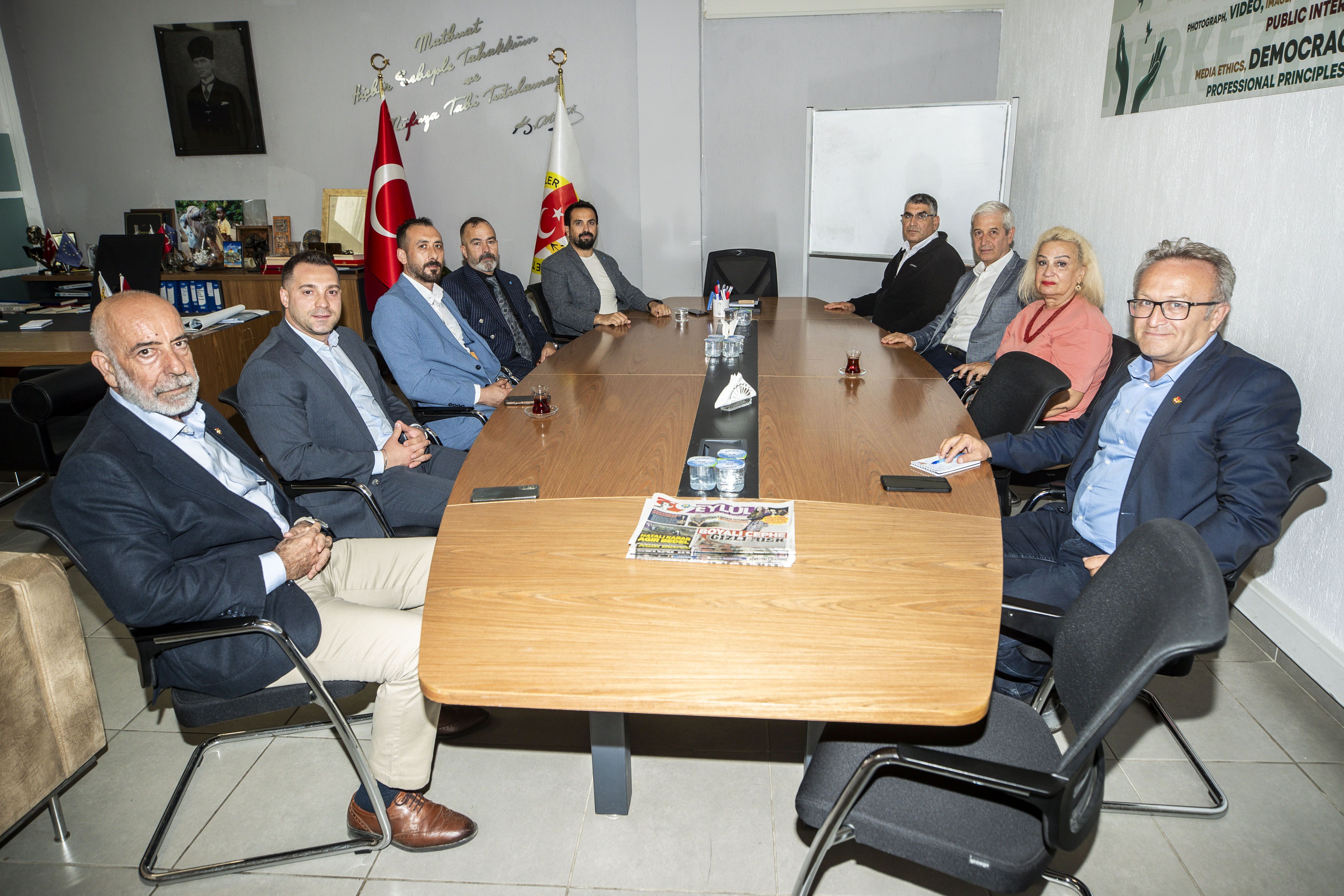 Deva Parti̇si̇ İzmi̇r İl Başkani Muhammet Yilmaz’dan İgc’ye Zi̇yaret (2)
