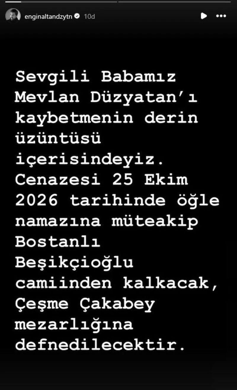 Engin Altan Duzyatan Sosyal
