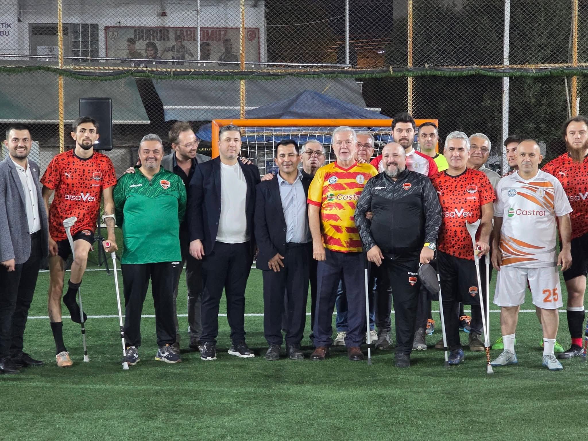 Manavkuyu FK ile Ampute Futbol Takımı Sahaya Çıktı!