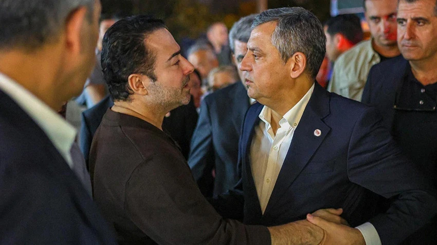 Özel'den Taş'a taziye ziyareti