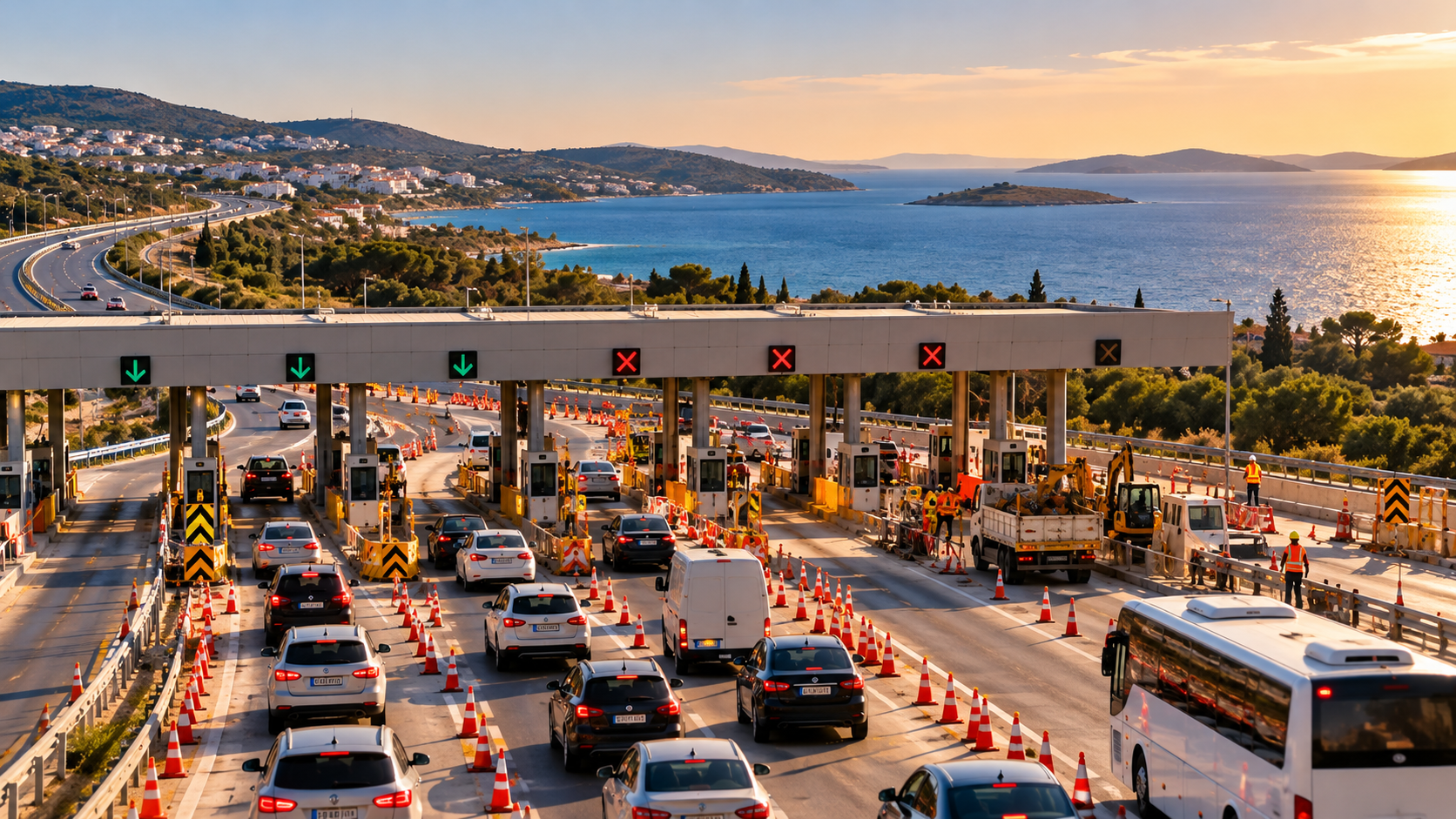 İzmir-Çeşme Otoyolu'nu kullanacaklar dikkat! Gişelerde 12 Kasım'a kadar çalışma: Sürücülere kritik uyarı