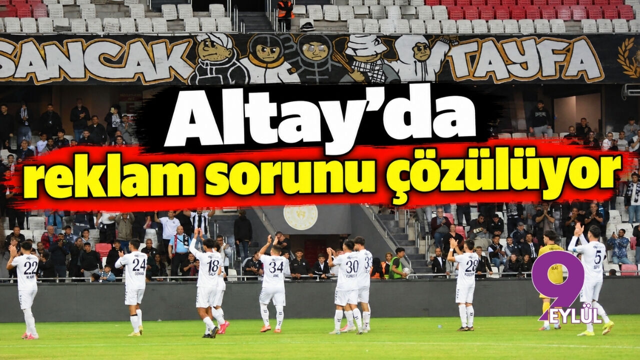 Altay'da reklam sorunu çözülüyor