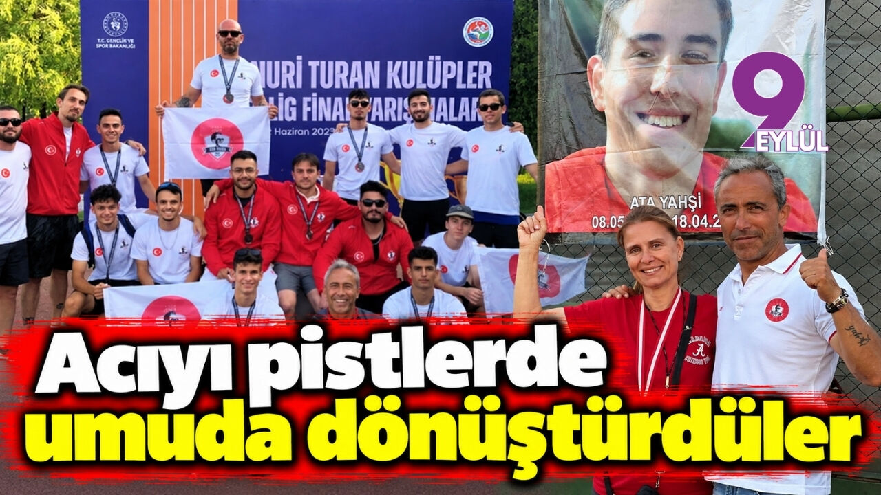 Acıyı pistlerde umuda dönüştürdüler