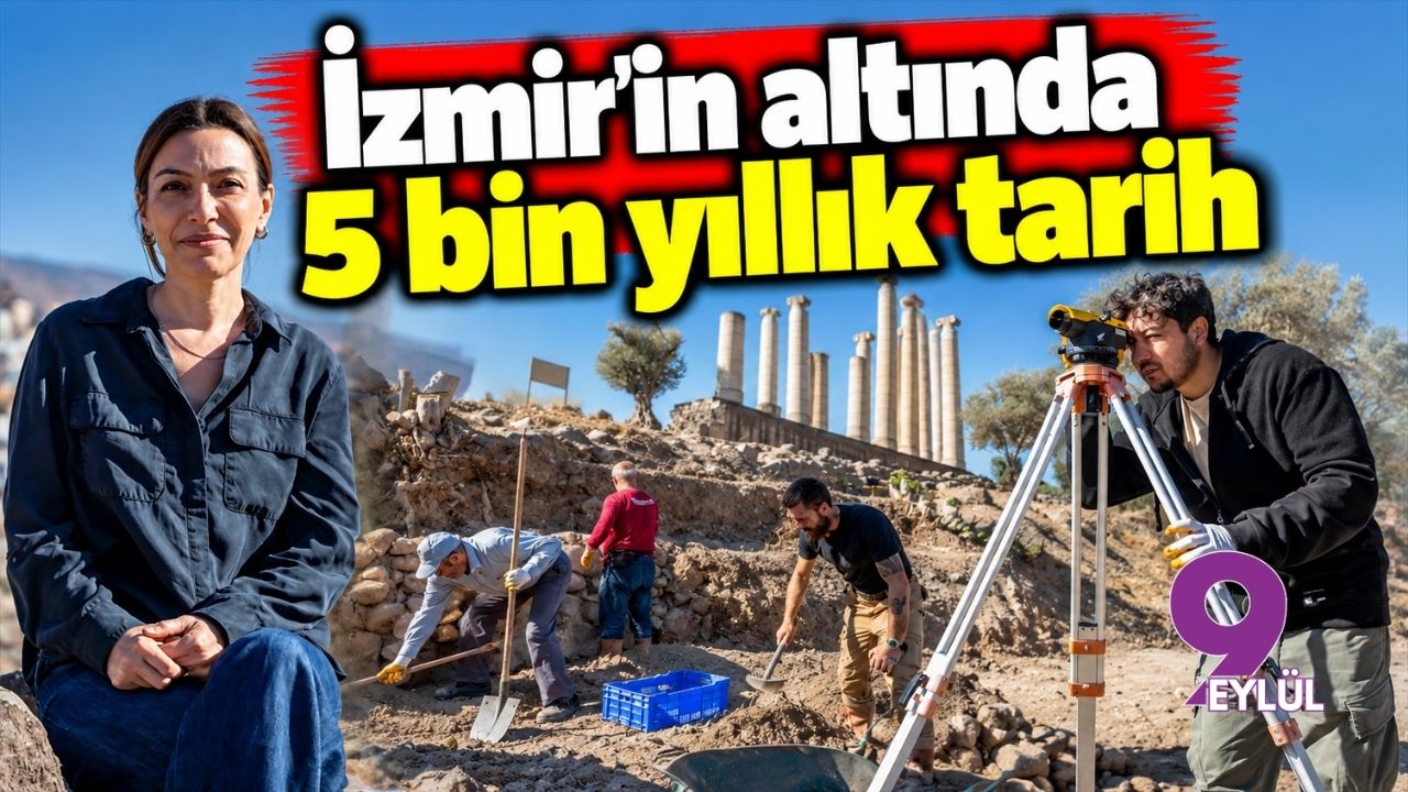 İzmir'in altında 5 bin yıllık tarih