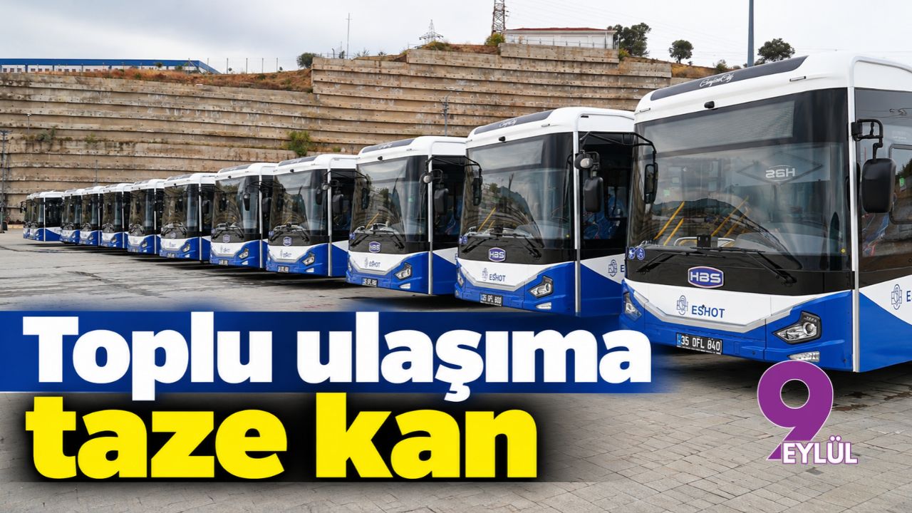 Toplu ulaşıma taze kan