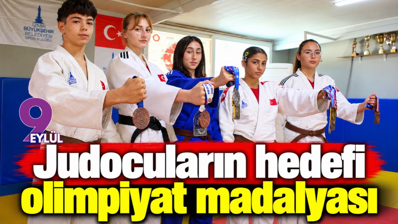 Judocuların hedefi olimpiyat madalyası