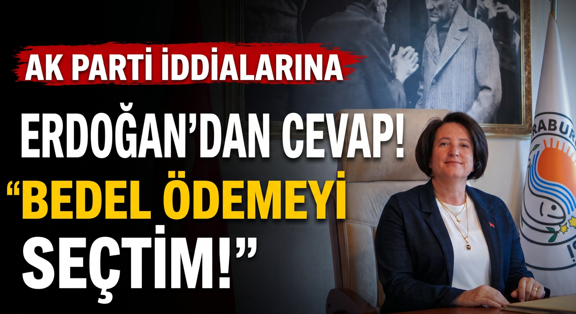 AK Parti iddialarına Erdoğan'dan cevap: Bedel ödemeyi seçtim