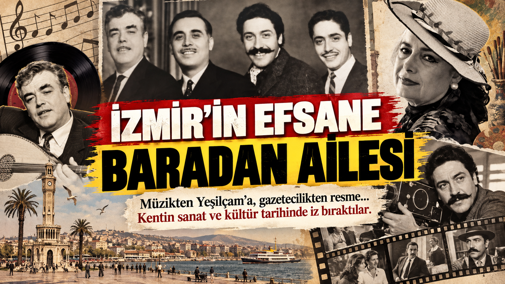 Bir fotoğraf, dört kardeş ve İzmir’in unutulmaz Baradan ailesi