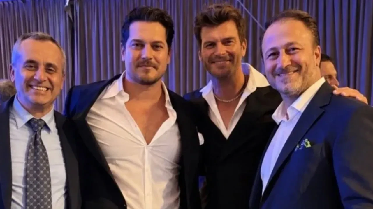Kıvanç Tatlıtuğ ve Çağatay Ulusoy yıllar sonra yan yana