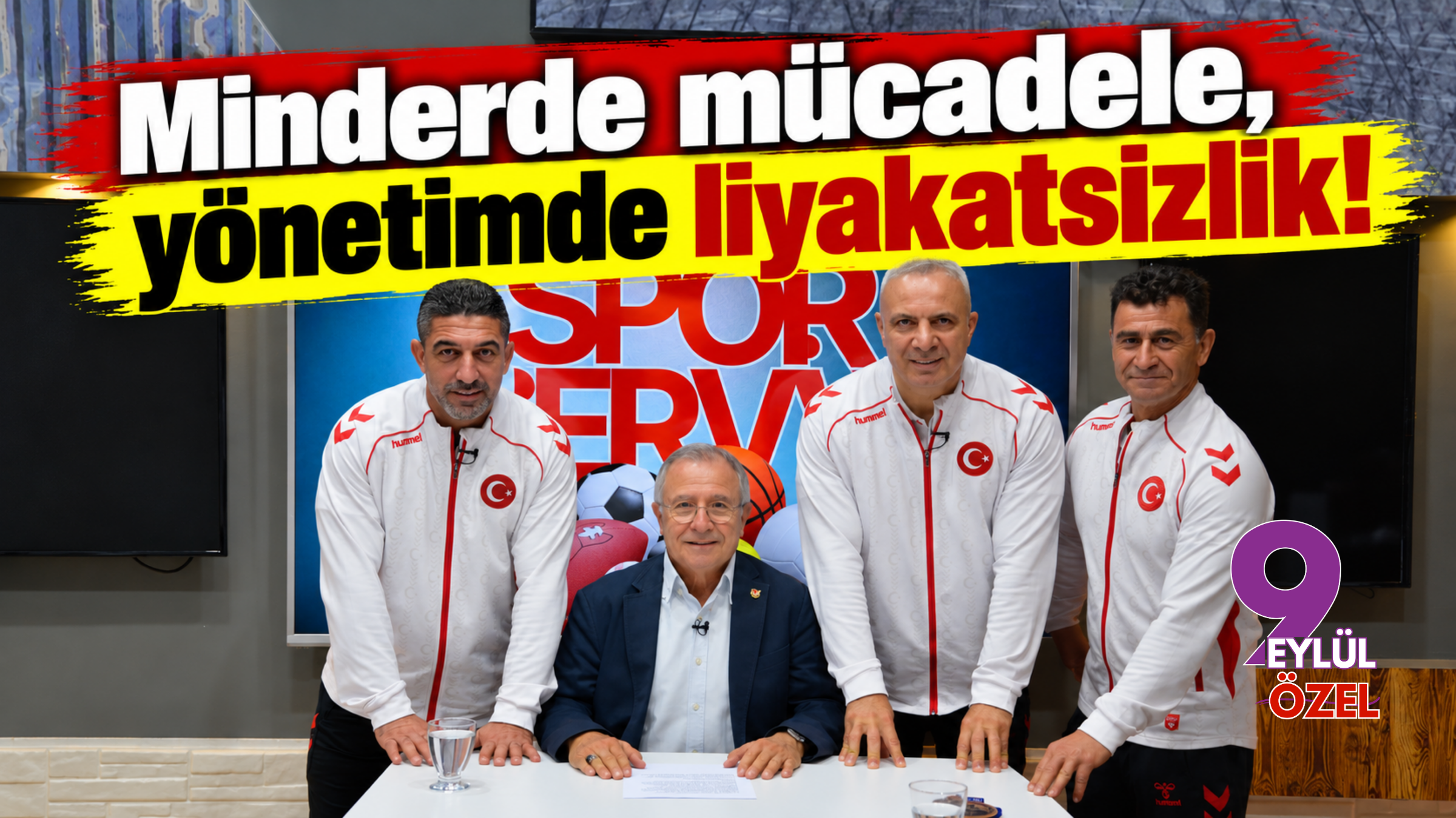 Minderde mücadele, yönetimde liyakatsizlik!