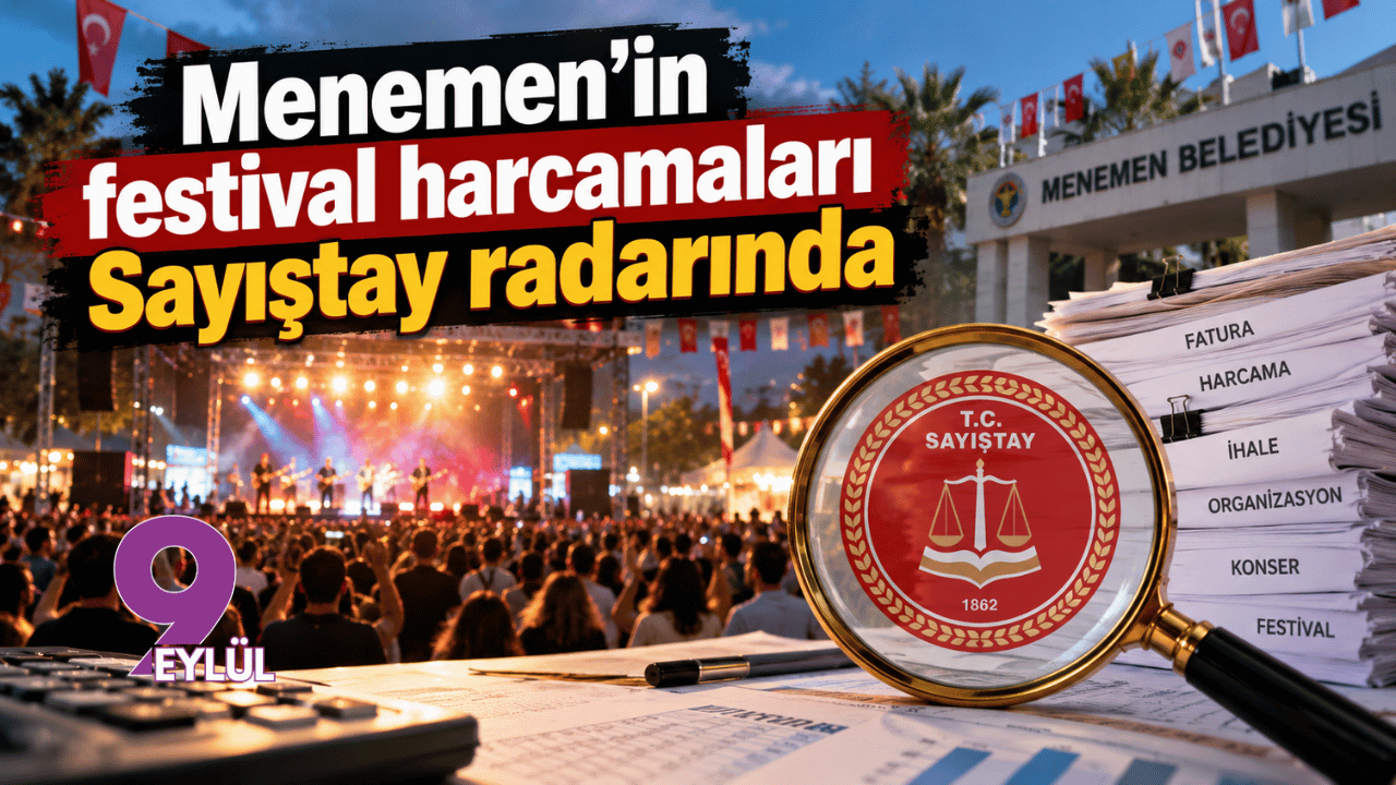 Menemen’in festival harcamaları Sayıştay radarında